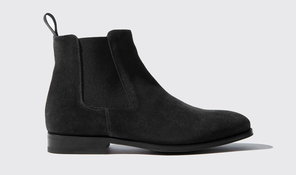  Scarosso Scarosso Last Chance Felisa Nera Suede Leather 
