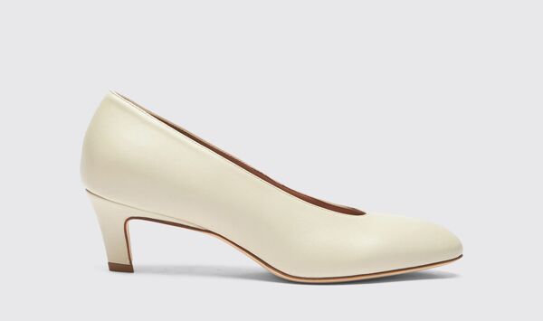  Scarosso Scarosso Pumps Deva White Calf Leather 
