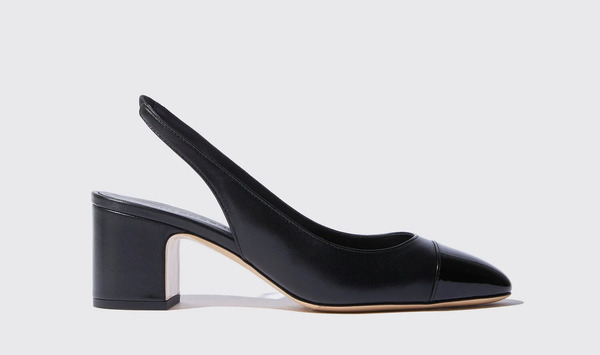  Scarosso Scarosso Pumps Miranda Black Calf Leather 