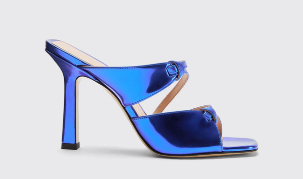  Scarosso Scarosso Sandals Zoe Blue Synthetic Leather 