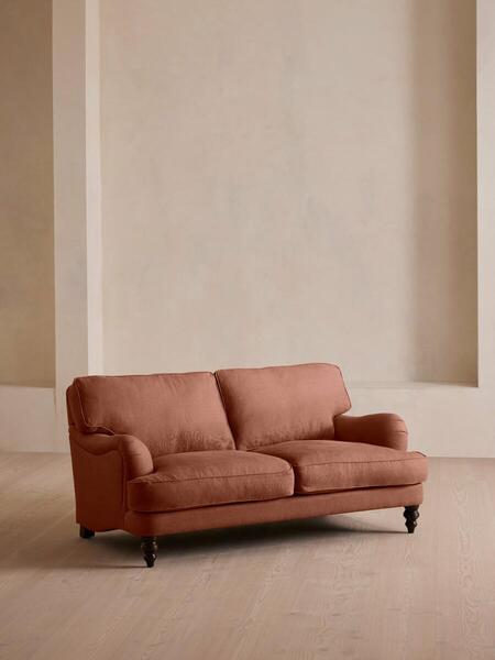  Soho Home Arundel Two Seater, Sofa, Linen, Sienna 