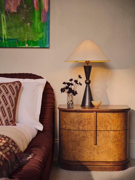  Soho Home Avery Bedside Table, Large 