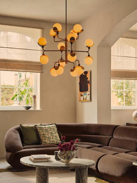  Soho Home Belsize Chandelier, Uk 