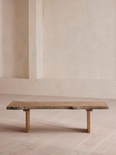  Soho Home Calne Coffee Table, Light Oak, 160cm 