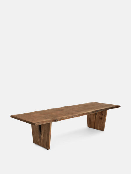  Soho Home Calne Dining Table, Dark, 240cm 