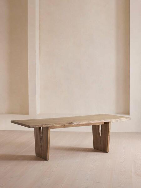  Soho Home Calne Dining Table, Dark, 300cm 