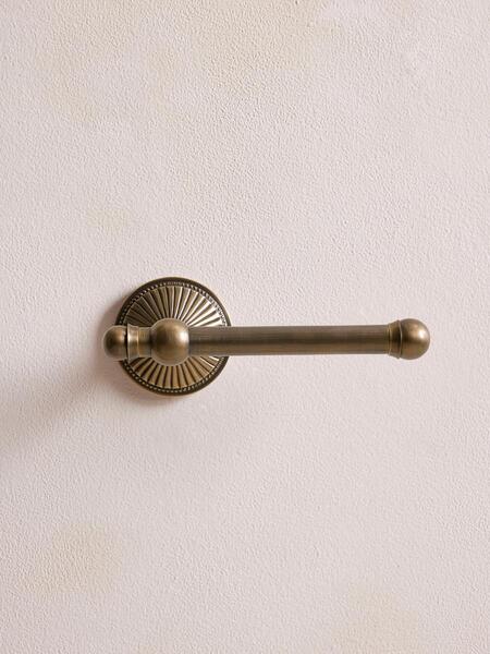  Soho Home Charlton Toilet Roll Holder, Brass 