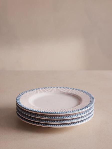  Soho Home Claudine Side Plate, Set Of Four 