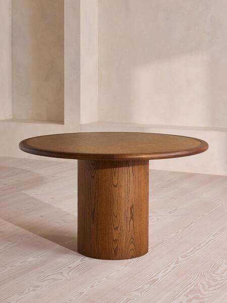  Soho Home Elian Dining Table, Dark 