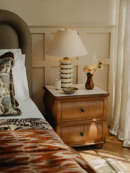  Soho Home Esmeray Bedside Table, Mid Tone 