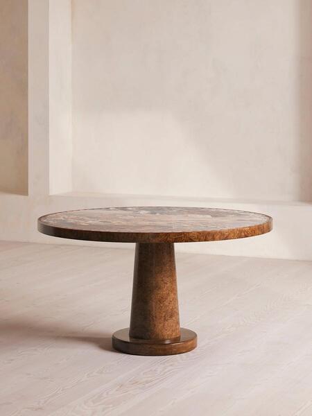  Soho Home Fiore Dining Table, Brazilian Quartzite 