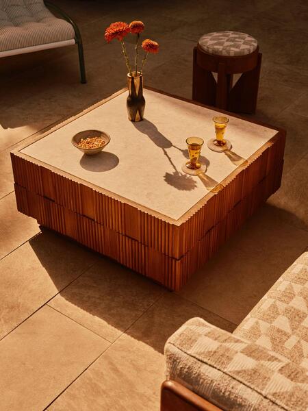  Soho Home Georgia Outdoor Coffee Table 