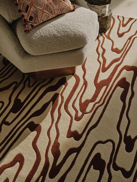  Soho Home Griffiths Rug Rust, 270 X 360cm 