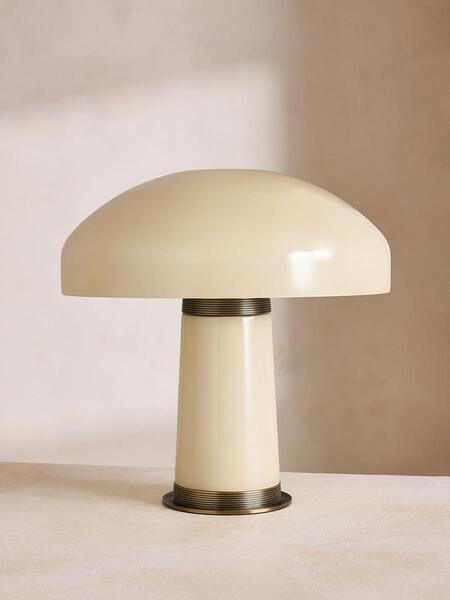  Soho Home Janie Table Lamp, Cream, Uk 