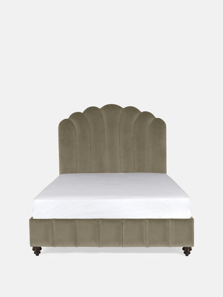  Soho Home Manette Bed, Super King, Velvet Lichen 