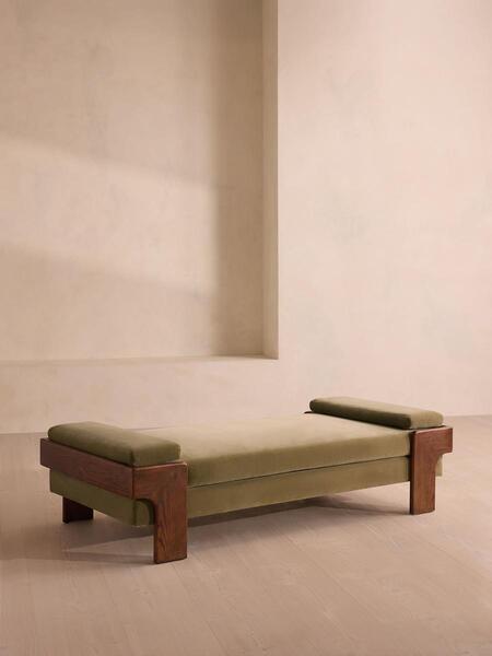  Soho Home Marcia Daybed, Lichen Velvet 