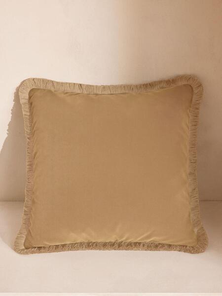  Soho Home Margeaux Square Cushion, Camel 