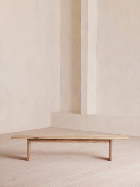  Soho Home Matis Bench, White Oak, 280cm 