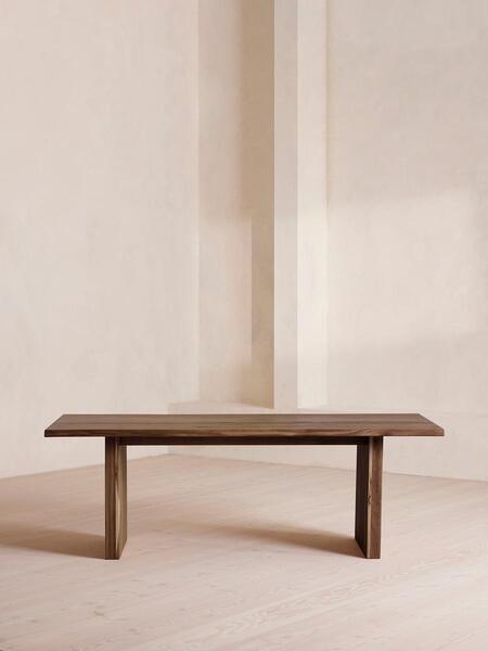  Soho Home Matis Dining Table, Blackened Oak 240cm 