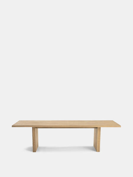  Soho Home Matis Dining Table, Grey Oak, 220cm 