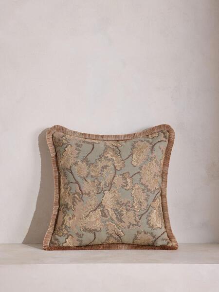  Soho Home Oakley Square Cushion, Stone 