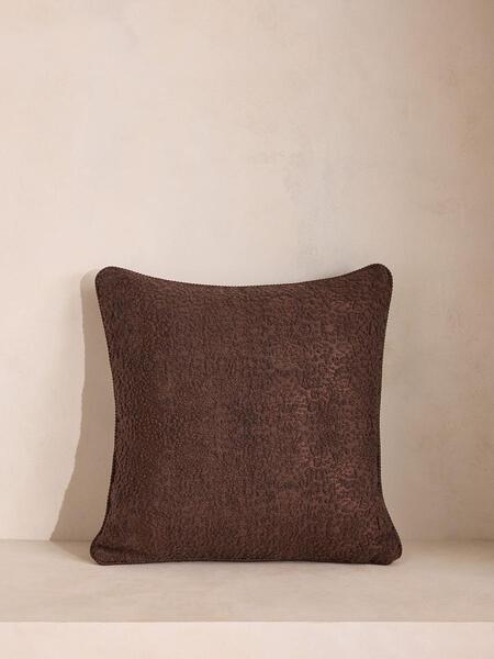  Soho Home Penelope Square Cushion, Bordeaux 