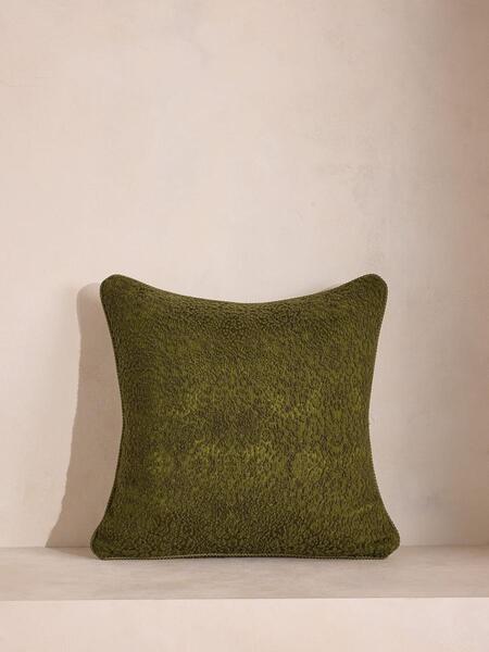  Soho Home Penelope Square Cushion, Moss 
