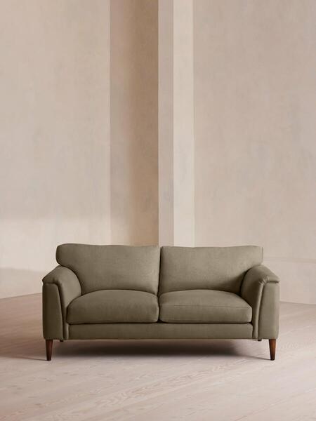  Soho Home Reya Two Seater Sofa, Linen, Sage 