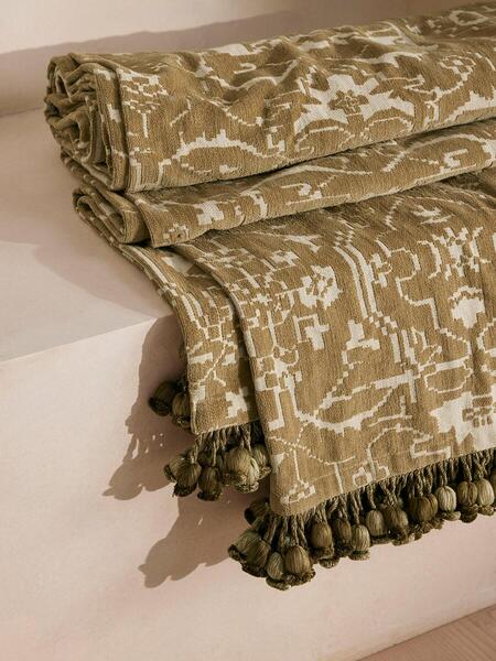  Soho Home Silvanus Bedspread, 230 X 230cm 