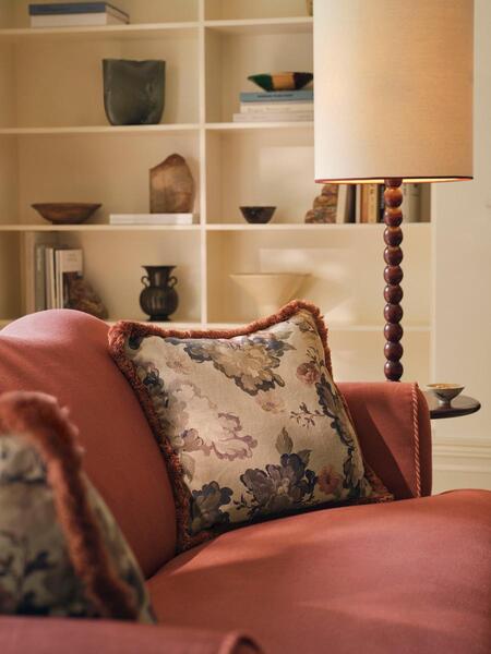  Soho Home Skylar Square Cushion, Cream 