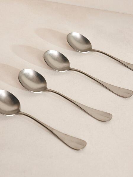  Soho Home Stonewashed Soup Spoon, Set Of Four 