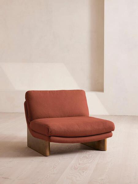  Soho Home Tellis Chair, Linen, Sienna, Uk 