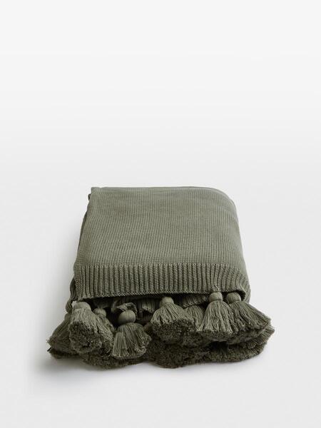  Soho Home Turvi Throw, Sage 