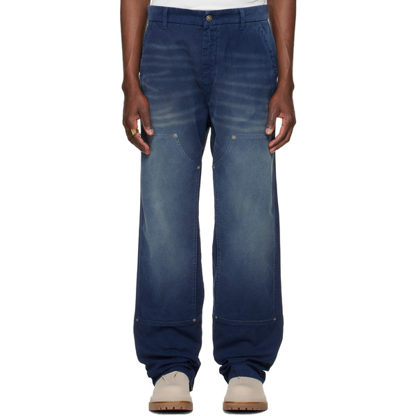  424 Navy Work Trousers 