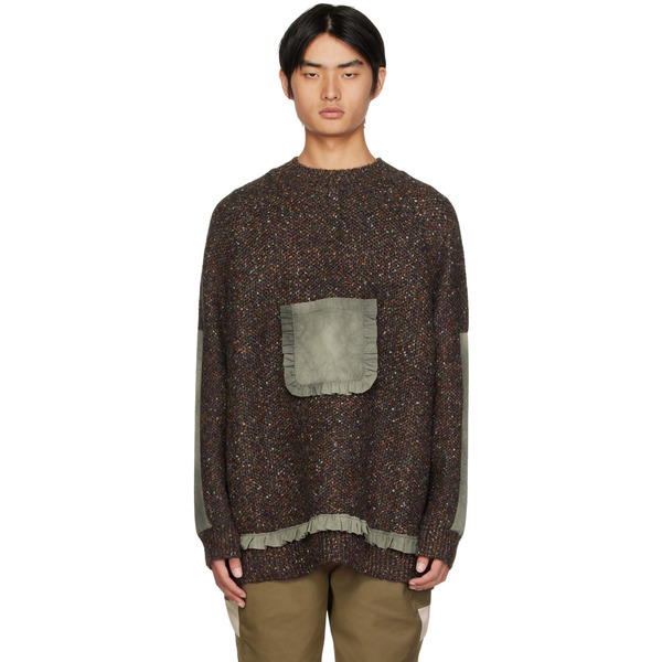  A. A. Spectrum Gray Beevoua Sweater 