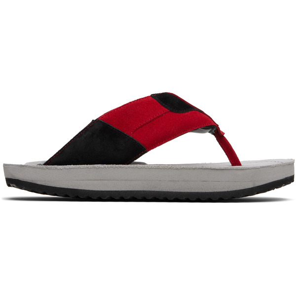  Abra Red & Gray Xxl Flip-flops 