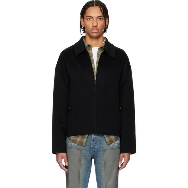  Acne Studios Black Cashmere Jacket 