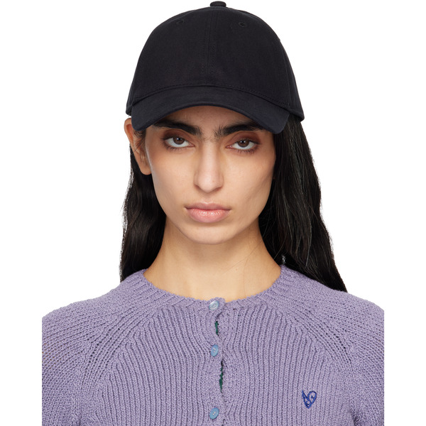  Acne Studios Black Embroidered-logo Cap 