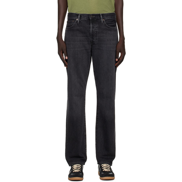  Acne Studios Black Faded Jeans 