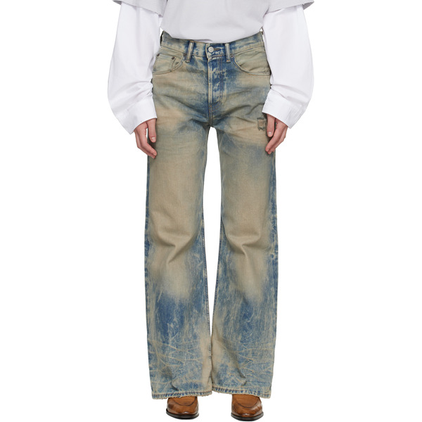  Acne Studios Blue 2021f Regular Fit Jeans 
