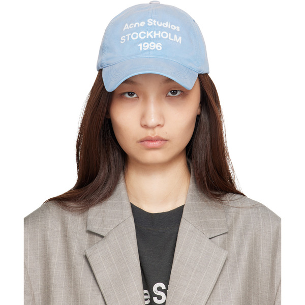  Acne Studios Blue Logo Cap 