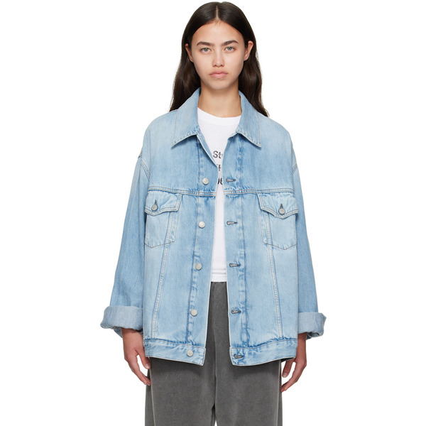  Acne Studios Blue Oversized Denim Jacket 