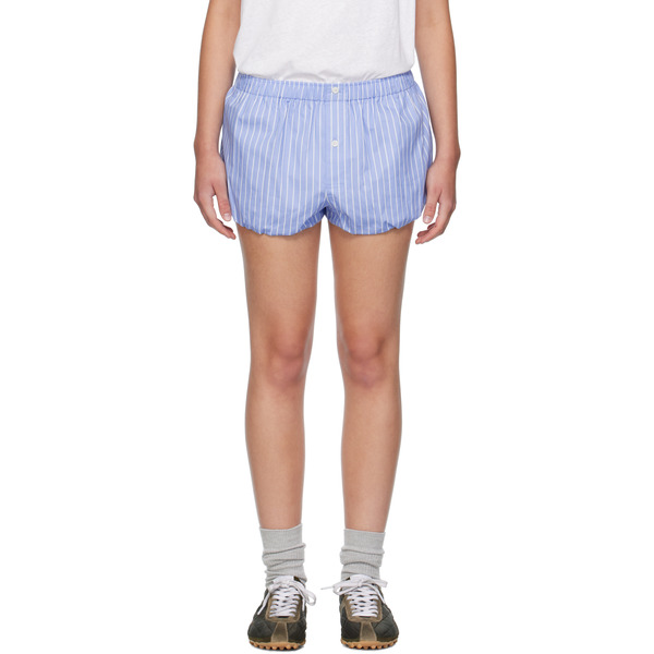  Acne Studios Blue Relaxed-fit Shorts 