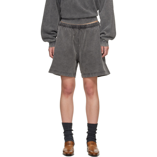  Acne Studios Gray Cotton Shorts 