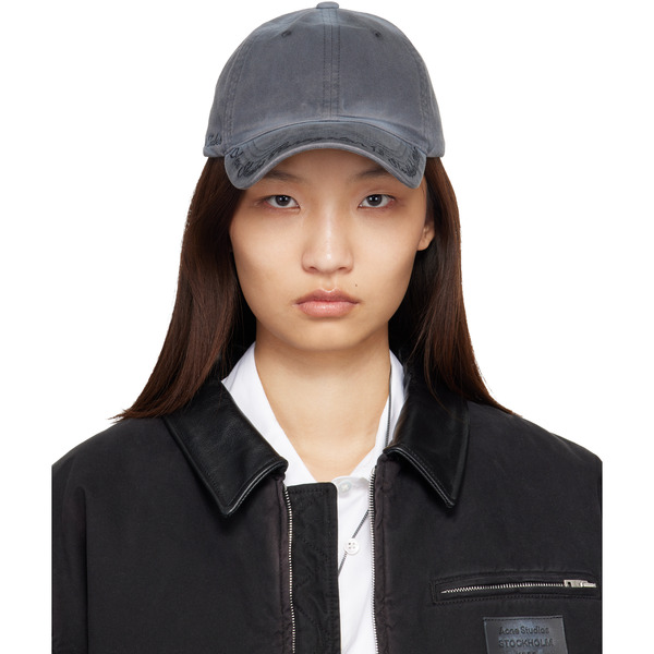  Acne Studios Gray Logo Cap 