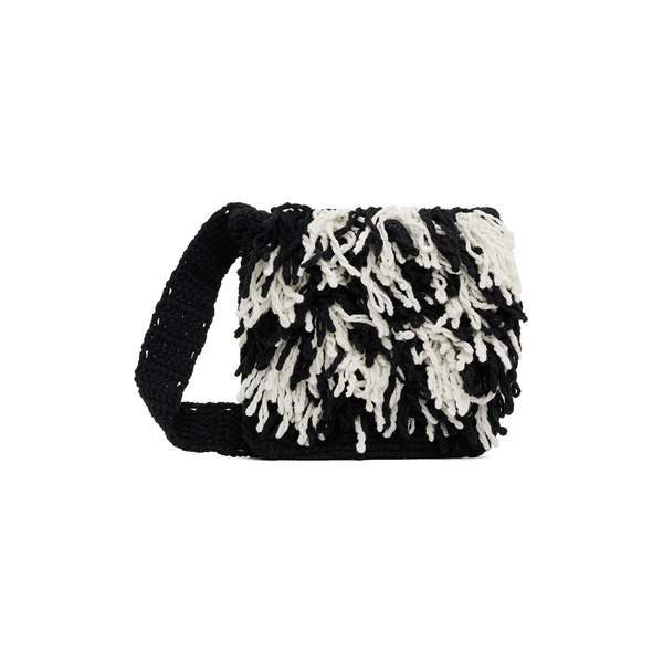  Ader Error Black Fringed Bag 