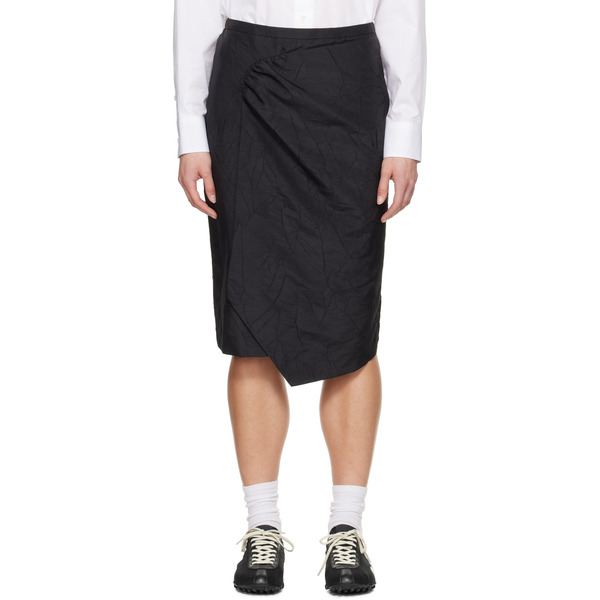  Ader Error Black Medium Midi Skirt 