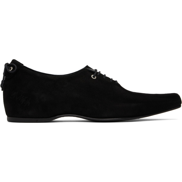  Ader Error Black Velvet Oxfords 