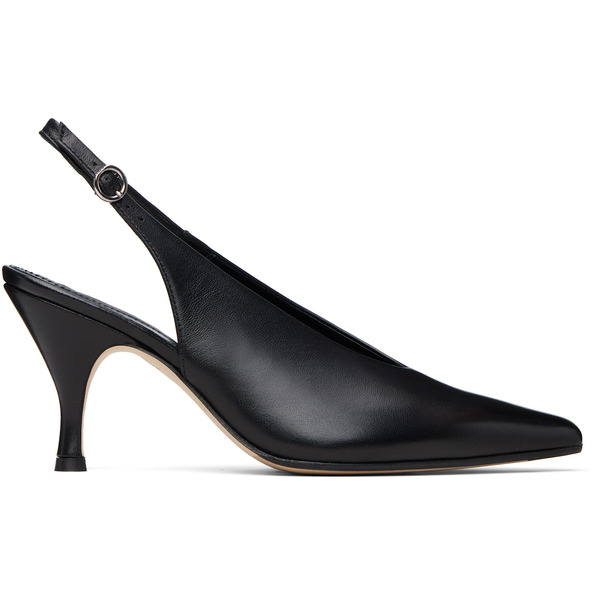  Aeyde Black Carla Heels 