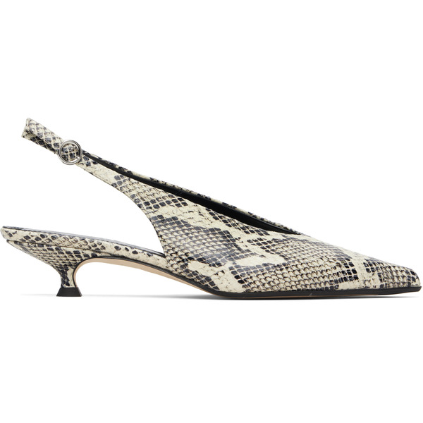  Aeyde Off-white & Black  Heels 